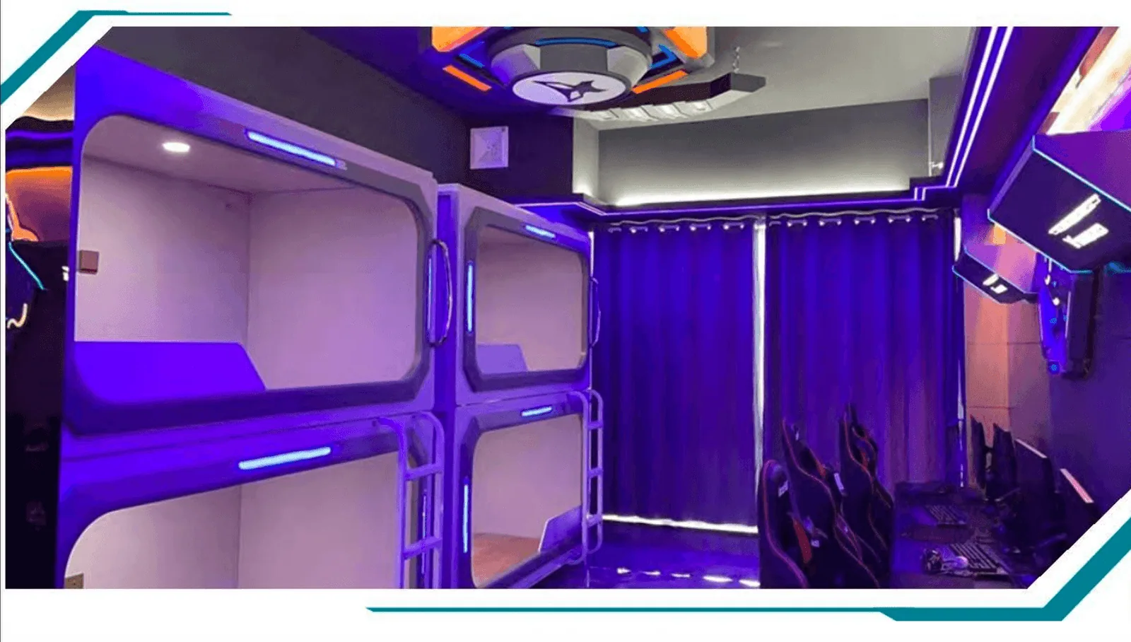 E-sports Series - Horizontal Single - Premium capsule bed - Image 1 of 3